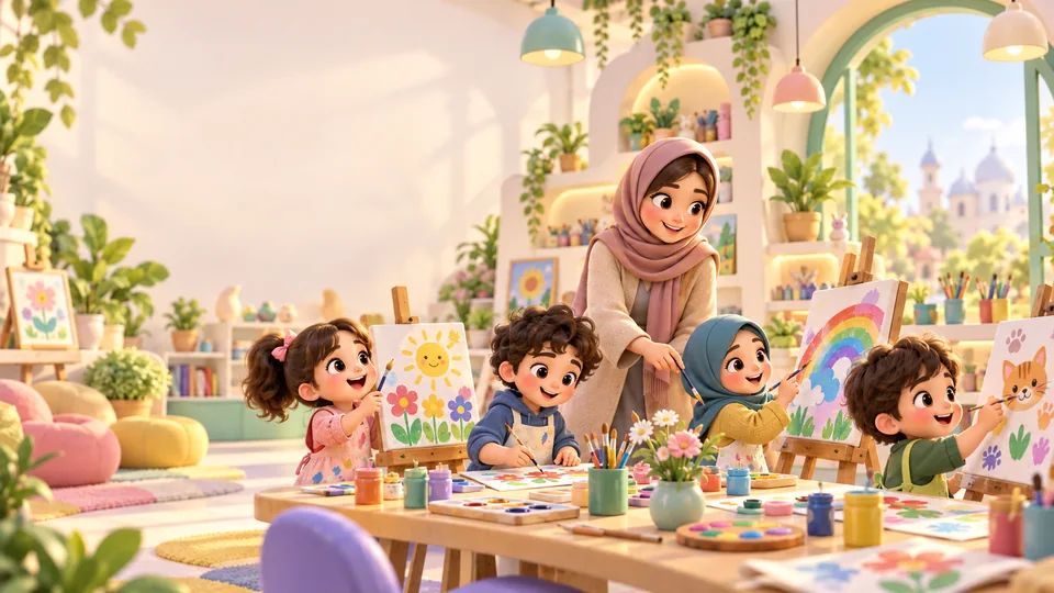 تصویرسازی از نقاشی کودک چه چیزهایی می‌توان فهمید؟